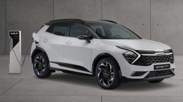 New 2022 Kia Sportage plug in hybrid SUV prices specs and on
